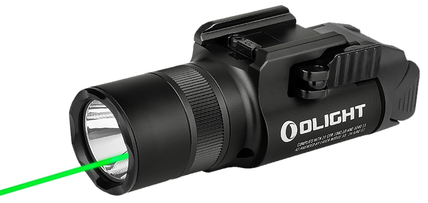 Olightstore Baldr Pro R Black 1350 Lumens LED Green Laser BALDRPRORBK - Olight - 300/500/1350 LUMENS/5.0 MW