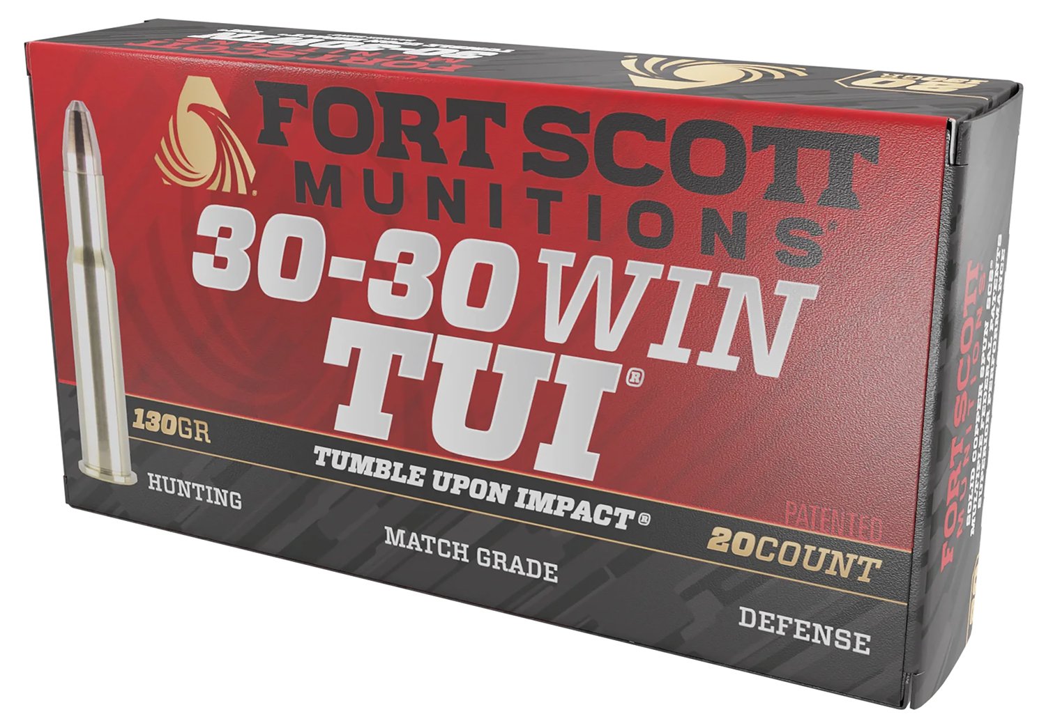 Buy Fort Scott Munitions 3030130SCV TUI 30-30 Win 130gr Solid Copper Ammo 20rd online