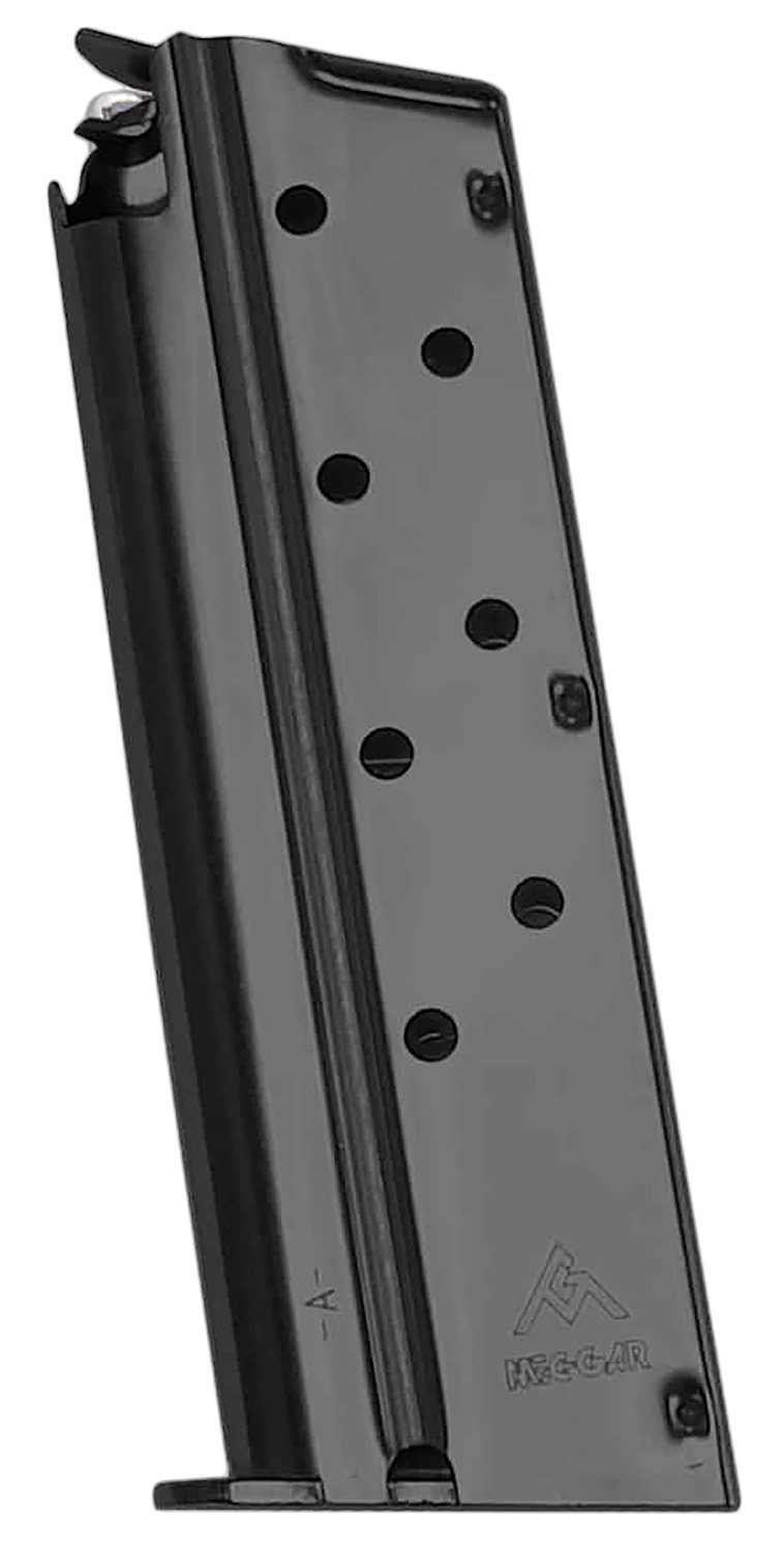 Buy Mec-Gar MGCGOV9LCN 1911 Officers 9mm 8rd Black Carbon Steel Magazine online