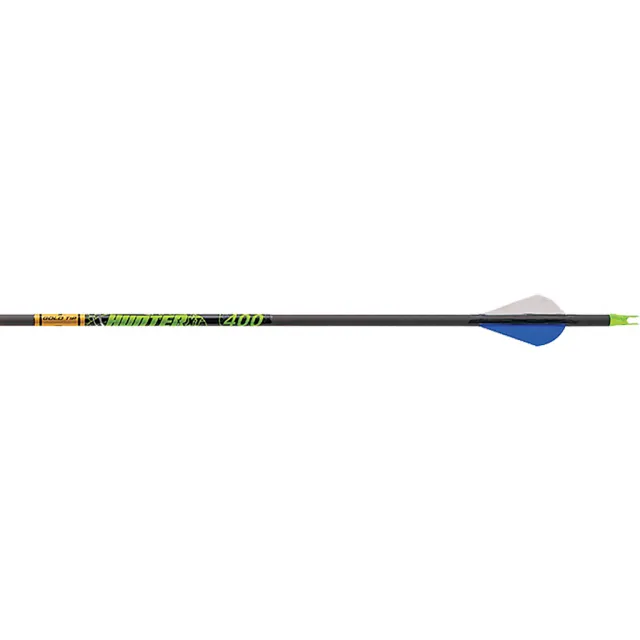 Gold Tip HXT500A2 Hunter XT Arrows 500 Raptor Vanes 12pk +-.003" - Gold Tip