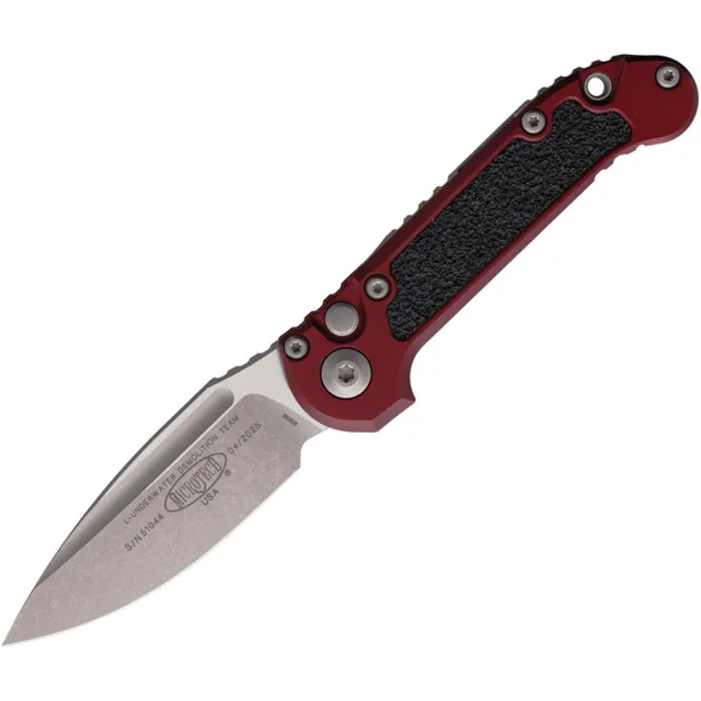 Microtech LUDT G3 3.5 In SE STD APOC Merlot ALU HNDL - MICROTECH