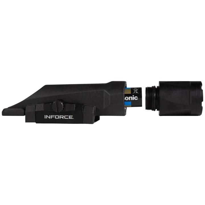 Inforce IF71014 WMLx Gen 3 Black 900 Lumens LED/1000 mW IR Light - Inforce - 900 LUMENS VISIBLE/1000 MW IR