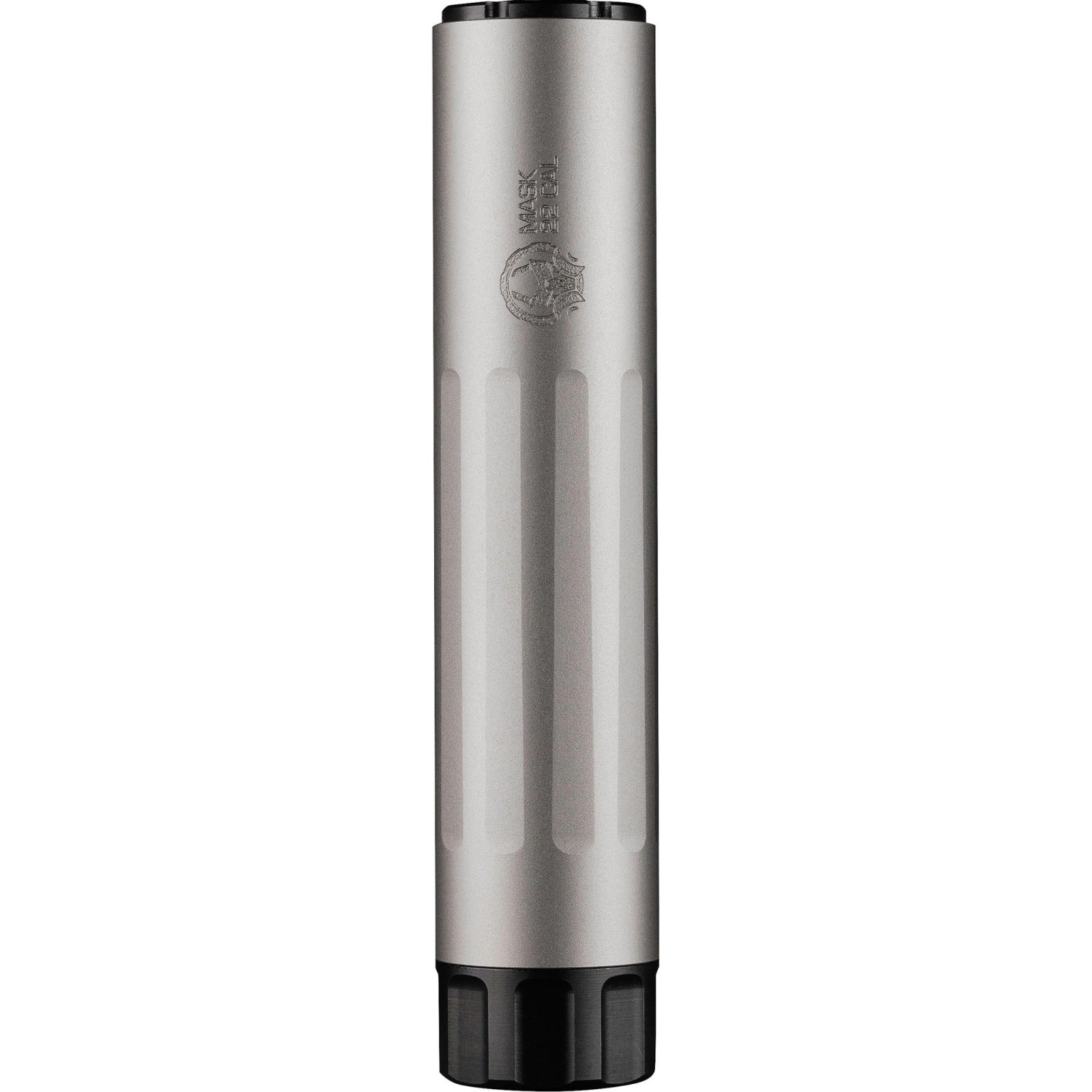 Dead Air MASK22SIL 22LR 5.10In 1rd 17-4PH Titanium Silver - Dead Air - 22 LR
