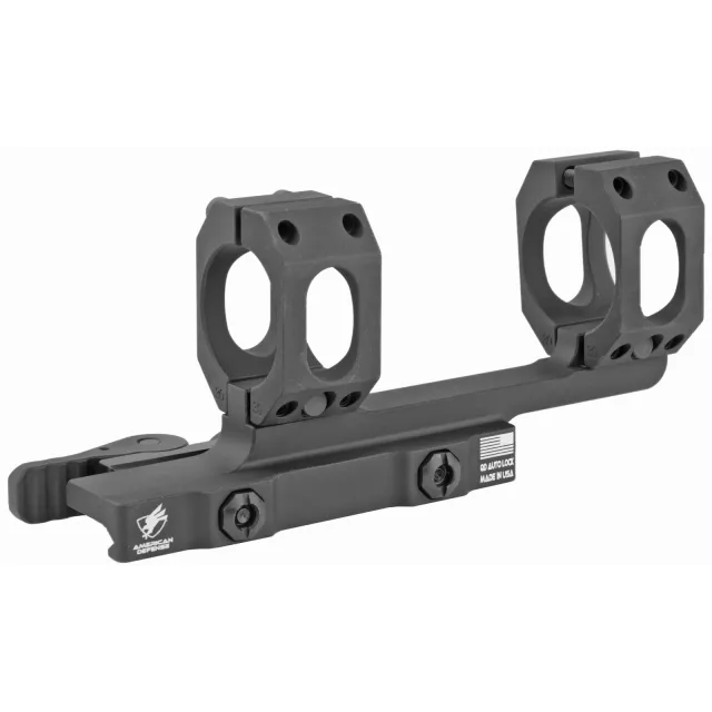 American Defense AD-RECON-1-STD 1" 0 MOA 2" Cantilever Mount Black - American Tactical Imports