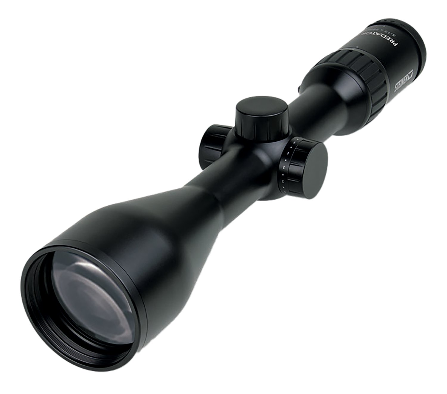 Buy Steiner 8778 Predator 4 Black 3-12x56mm Illuminated E3 Ballistic Reticle online