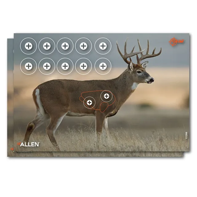 Allen Company EzAim Four Color Whitetail Paper 16.5x24 2 pk - Allen Company
