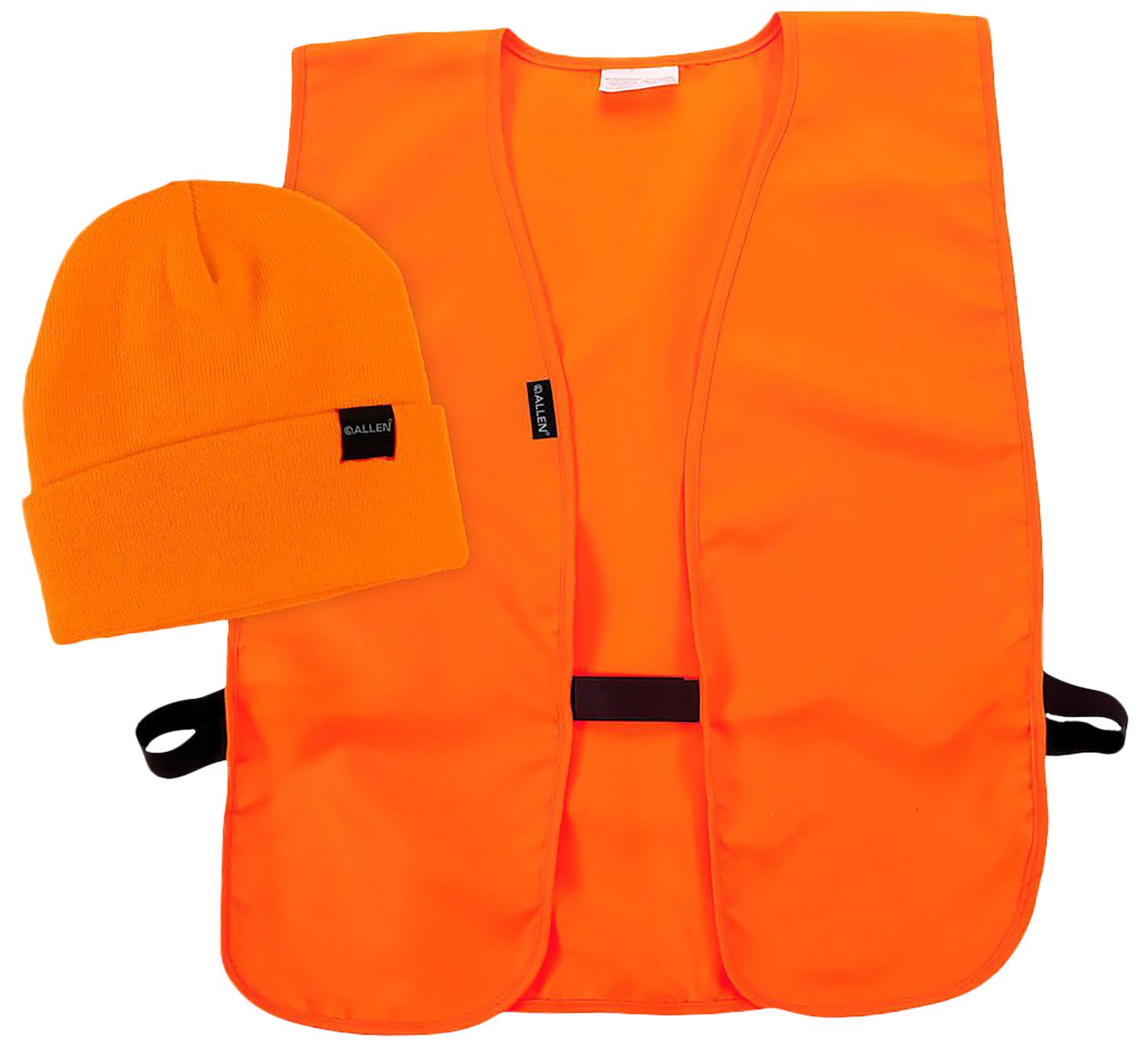 Allen Hunting Vest and Stocking Cap Combo M/XL Blaze Orange - Allen Company