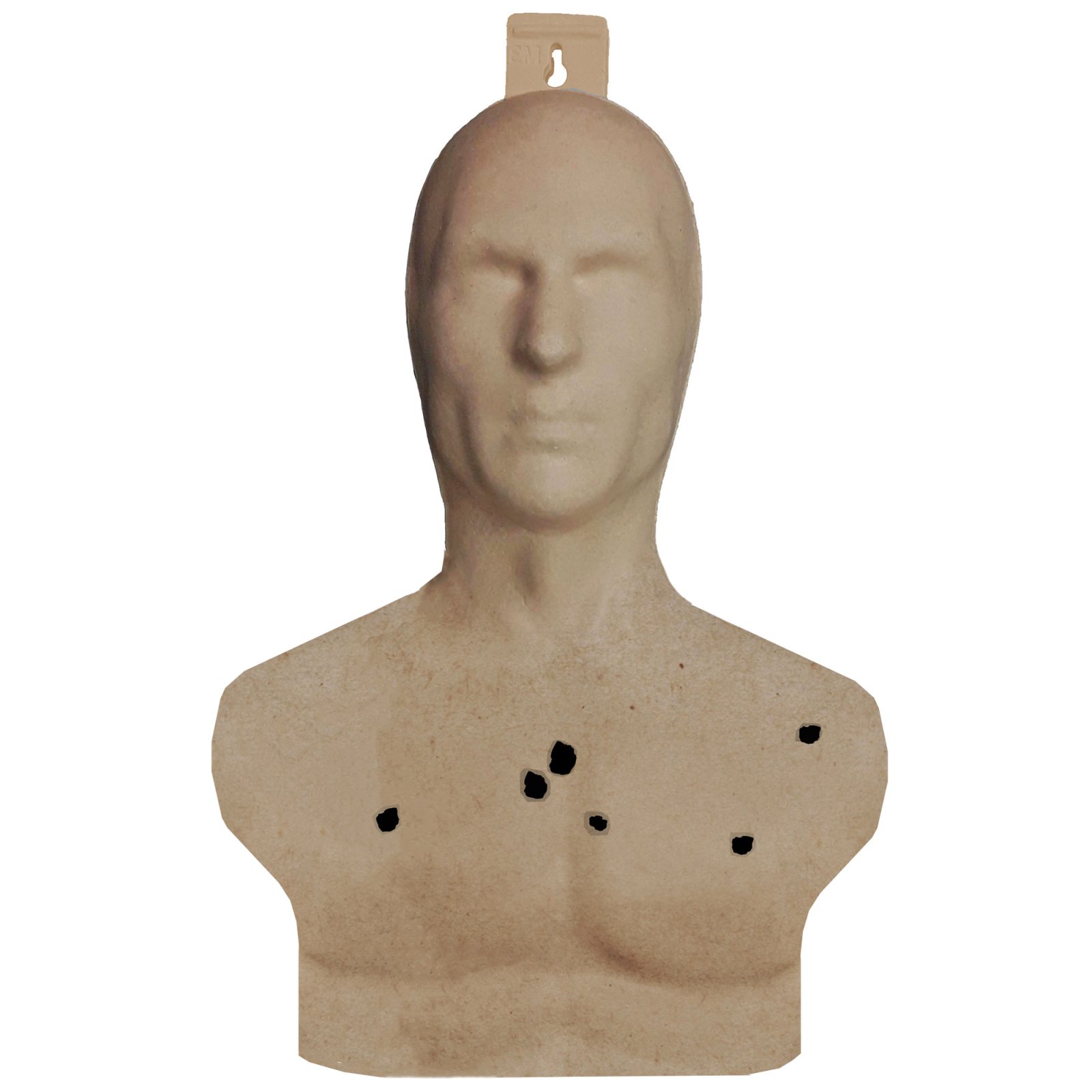 Birchwood Casey 3DTGT3PK 3D Silhouette Target Tan 3 Pack Recycled Material - Birchwood Casey