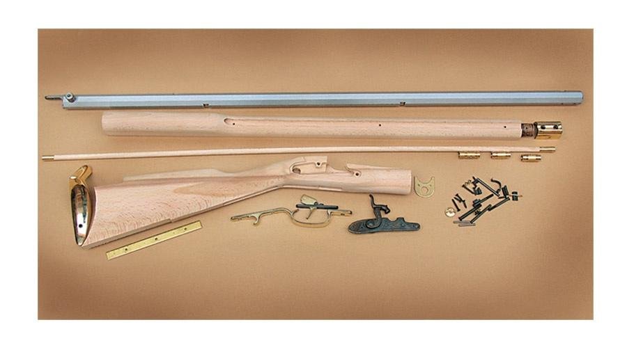 Traditions Kentucky Rifle Kit 50 Cal 33.50" Blued Sidelock Action - Traditions Performance Firearms - 50 BLKPOWDER