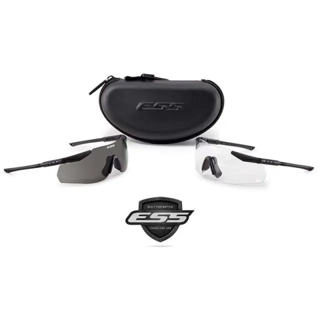 Ice ESS 740-0001 SGY Lens BK Tactical Eyewear - Ice