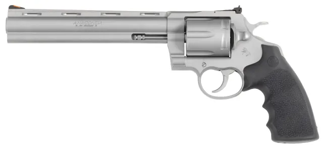 Colt ZANACONDASM8RTS Anaconda .44 Mag 8" Matte SS Hogue Grip Blemished