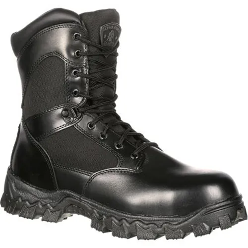 Rocky International Alpha Force Waterproof Zipper Duty Boot