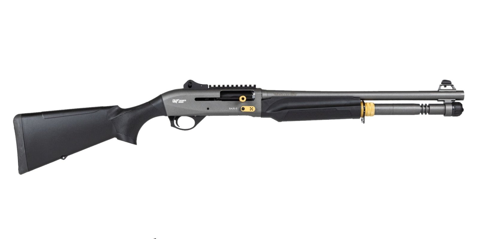 GFORCE ARMS Gatlander 12 GAUGE, 18.5 Barrel, Tactical Gray, Picatinny Sight Rail, 5+1 Capacity - GForce Arms - 12 Gauge
