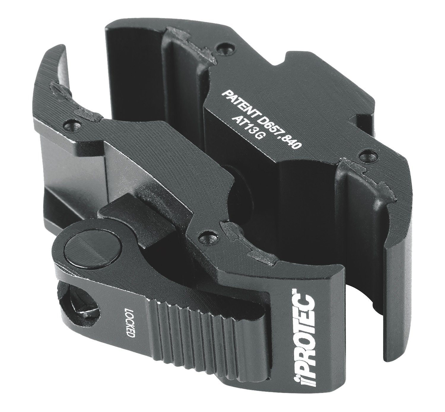 iProtec 6108 Universal Long Gun Mount Black Anodized - IPROTEC