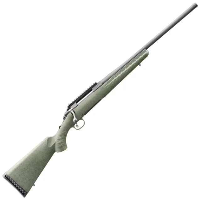 Glenfield Model A 243 Win 20in Threaded Bolt Action Rifle Moss Green - GLENFIELD - .243 WIN