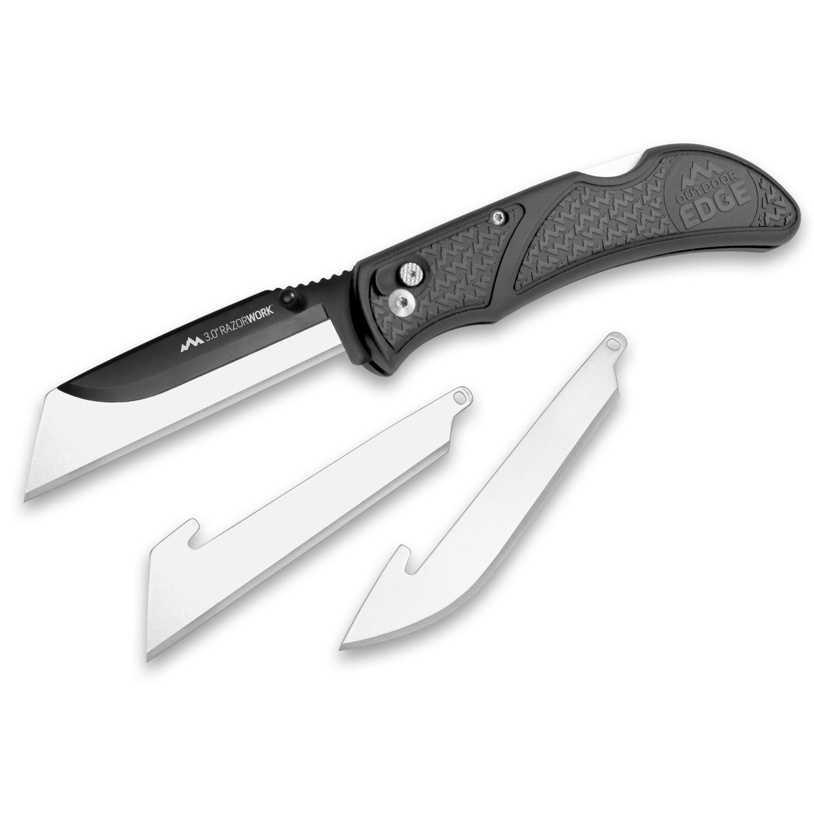 Outdoor Edge RW3060C Knife 3 in 420J2 Stainless Steel Gray Handle - Outdoor Edge