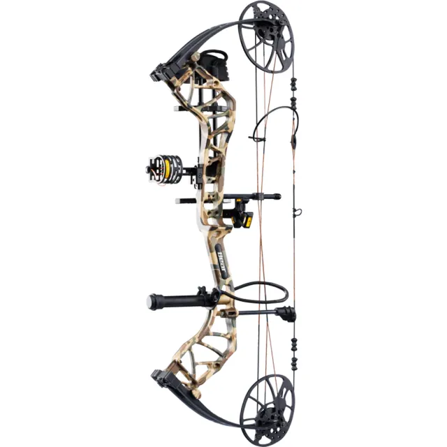 Bear AV54A230F7R Legit MAXX RTH Bow 10-70 lbs Camo/Black 30" Axle