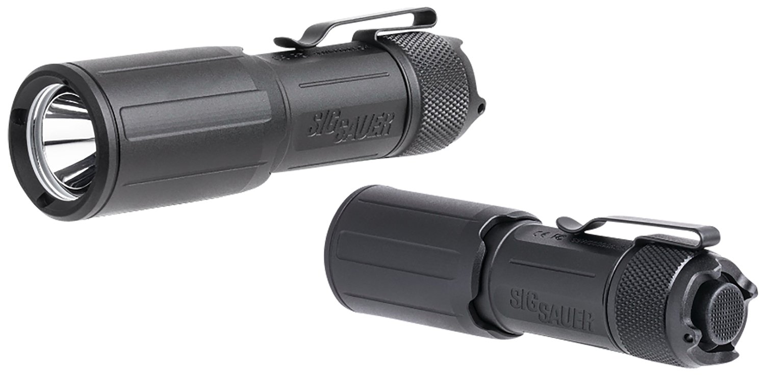 Sig Sauer SOFEC001 Foxtrot-EDC Flashlight 1350 Lumens Black Anodized - Sig Sauer - 1350 LUMENS