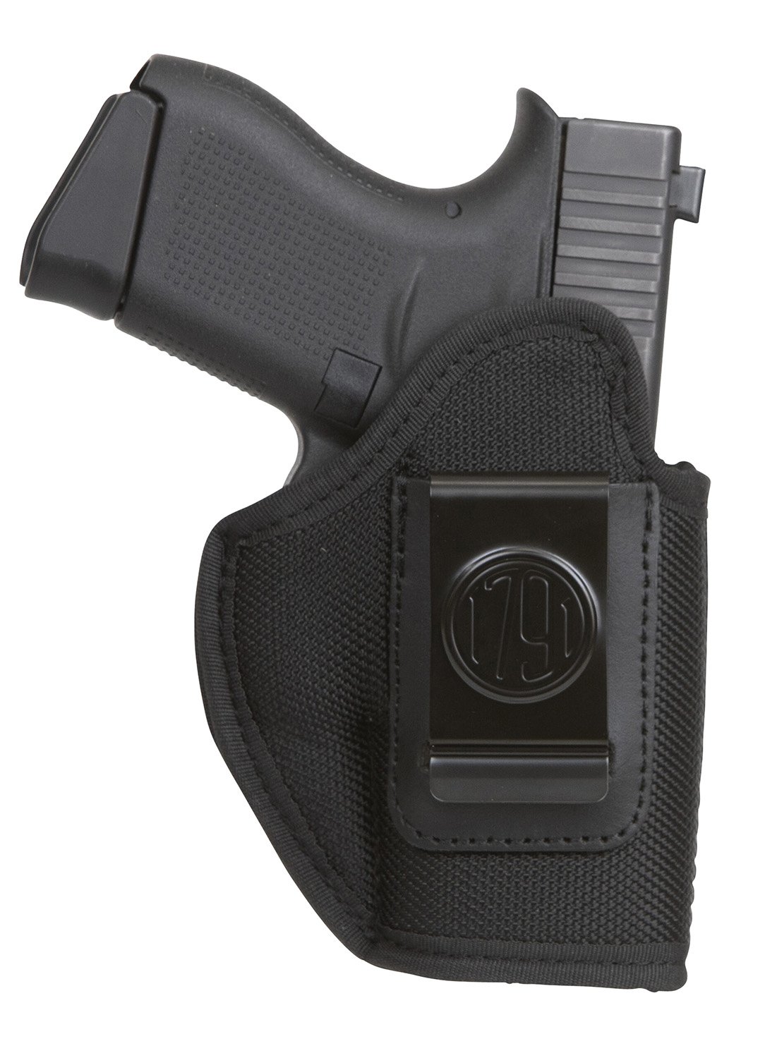 1791 Gunleather PNIWB3BLKL Premium Nylon IWB Holster Concealment - 1791 Gunleather