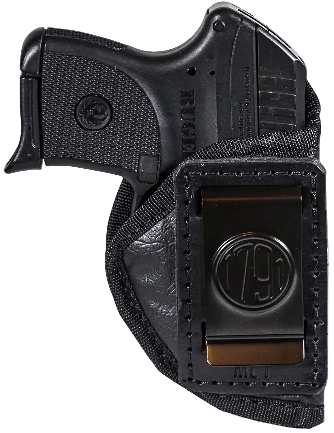 1791 Gunleather ECOP1BLKR EcoCarry IWB Pocket Holster Black Right Hand - 1791 Gunleather