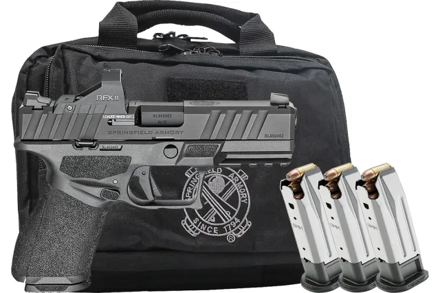 Demo Springfield Echelon Alpha 4.0 Compact CA 9mm 4 In Black