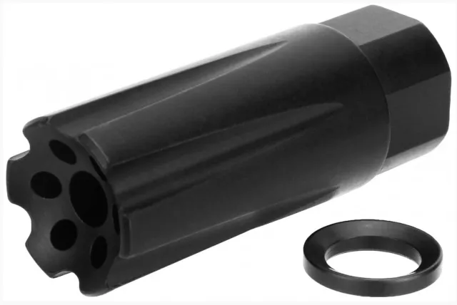 Buy TacFire MZ1020 Linear Compensator Black Nitride Steel 1/2"-28 tpi Threads online