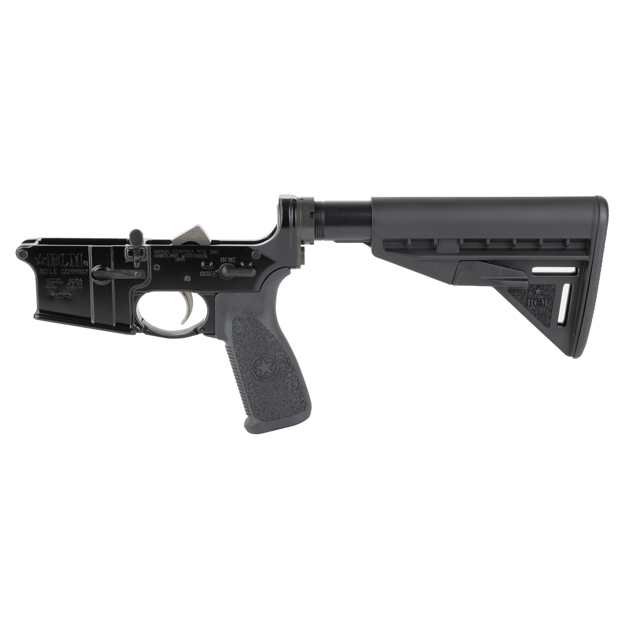 Bravo Company Complete Lower Receiver AR-15 Multi Caliber Anodized Finish - Bravo Company Manufacturing - Multi