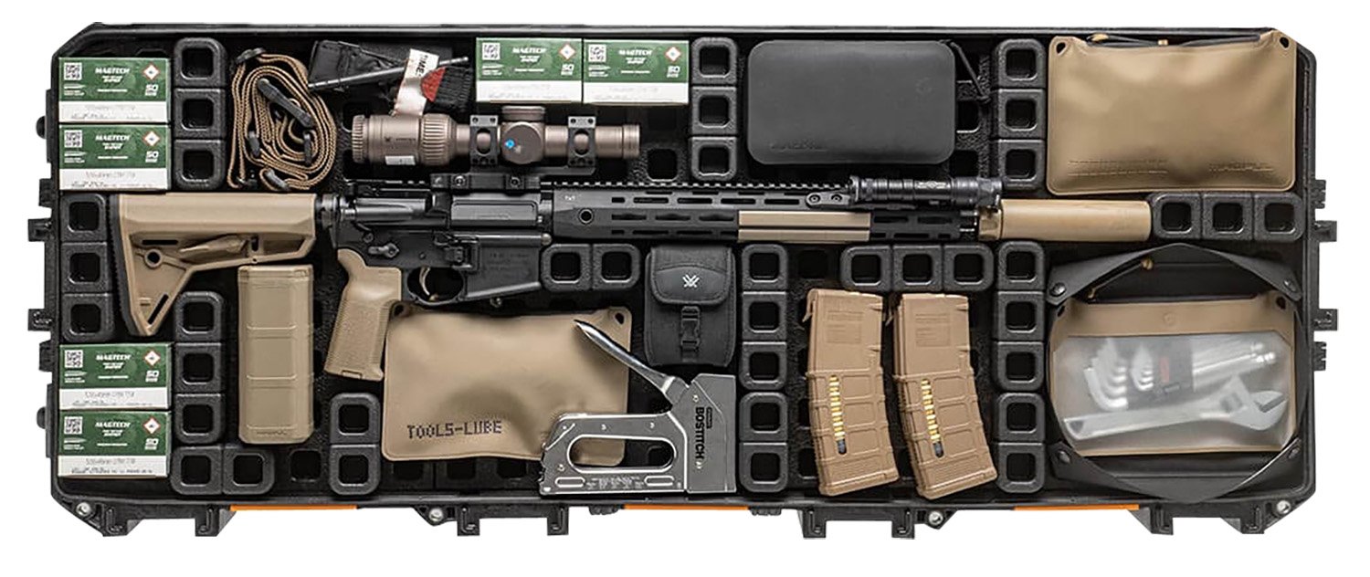Magpul MAG1301-BLK DAKA Grid Organizer Black Polypropylene for Pelican... - Magpul Industries