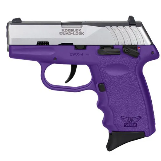 SCCY CPX4TTPU 380ACP Poly Purple/Satin 10RD Pistol