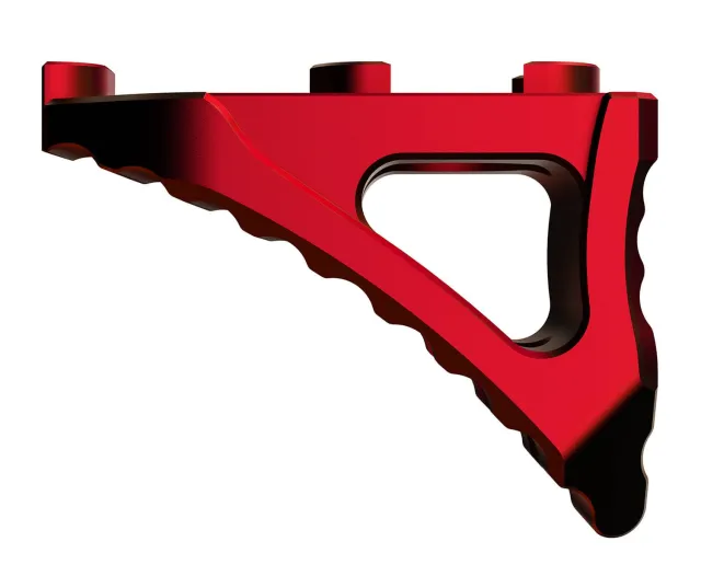 Rise Armament RA030RR Micro Hand Stop Red Aluminum M-LOK Skeletonized - Rise Armament