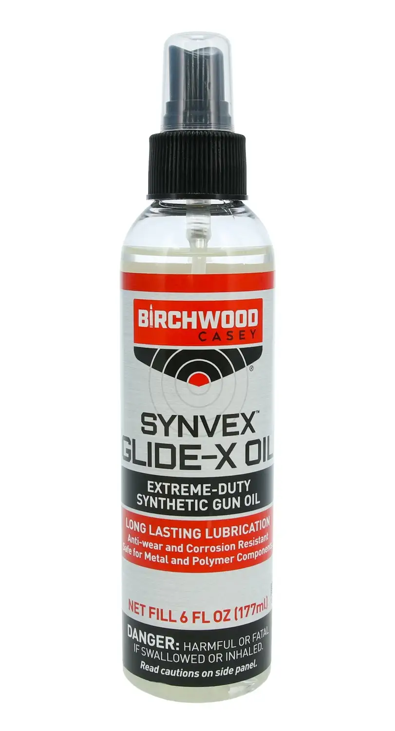 Birchwood Casey BC-44300 SYNVEX Glide-X Oil 6 oz. Spray - Birchwood Casey