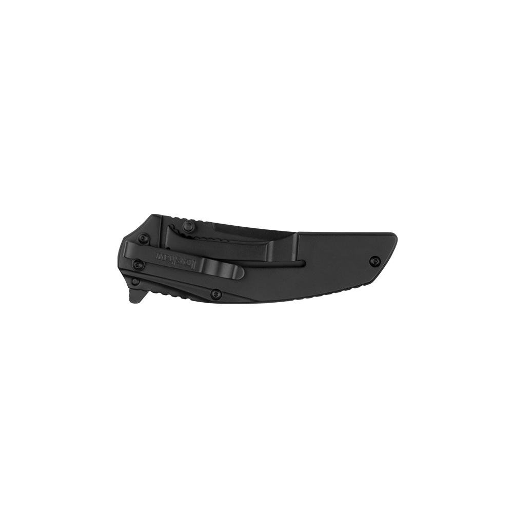 Buy Kershaw 8320BLK OURIGHT-BLACK Folding Knife, 3" Blade, Black PVD Finish online