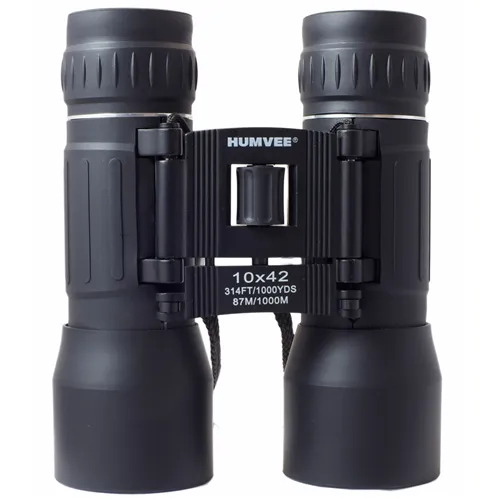 Humvee Compact Rubber Binocular - 10 x 42 - Humvee