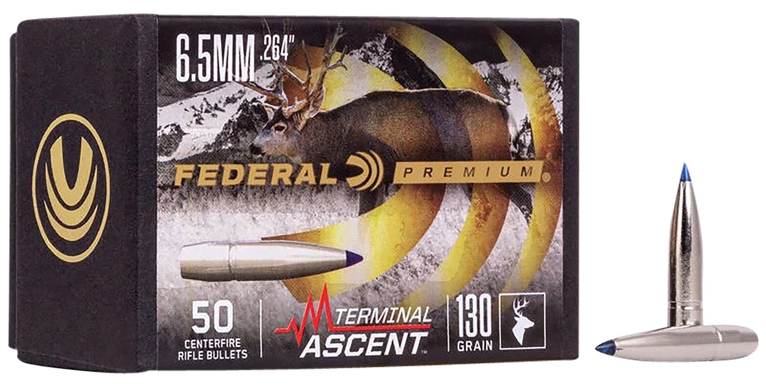 Federal Premium Ammunition PB264TA1 .264 130gr Terminal Ascent - Federal Premium Ammunition - .264