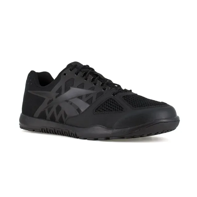 Reebok Nano Tactical Trainer Soft Toe Slip-Resistant Black