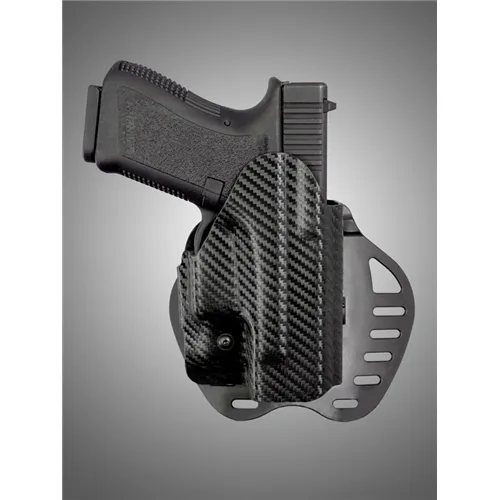 Hogue 52816 ARS Stage 1 - Carry Holster Glock 26 27 28 33 39 Right Hand CF Weave - Hogue
