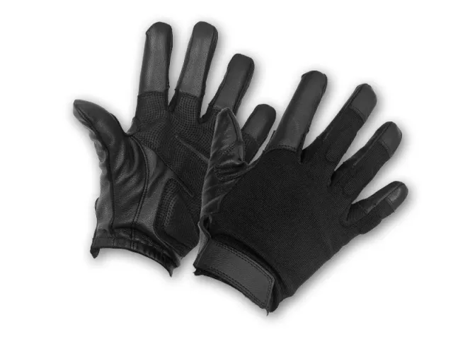 Perfect Fit Tactical 24/7 Leather Glove Small Reinforced Palm