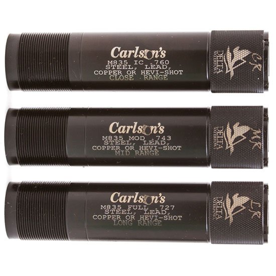 Carlson's Choke Tubes 12069 12 Gauge Stainless Steel Set in Case - Carlsons - .12 GAUGE