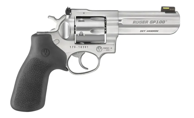 Ruger GP100 Match Champion 357 Magnum 4.2 in Satin Stainless 6 Shot Double - Ruger - 357 Magnum | 38 Special for sale at Gun Club HQ