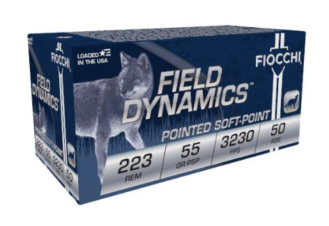 Buy Fiocchi 223B50 Field Dynamics .223 Rem 55gr PSP 50rd Box online