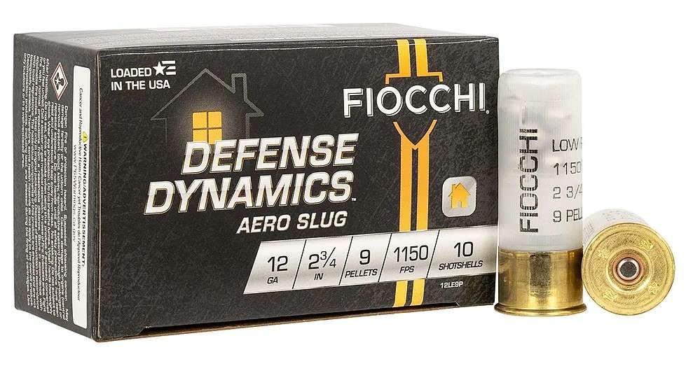 Buy Fiocchi 12LE9P 12Ga 2.75In 1-Buck Defense Low Recoil 10Rd online
