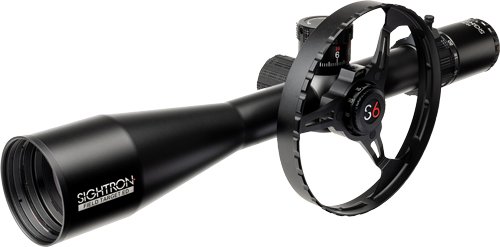 Sightron S6 66008 Scope 10-60x56 ED 34mm Side Wheel Illum MOA-2FT - Sightron
