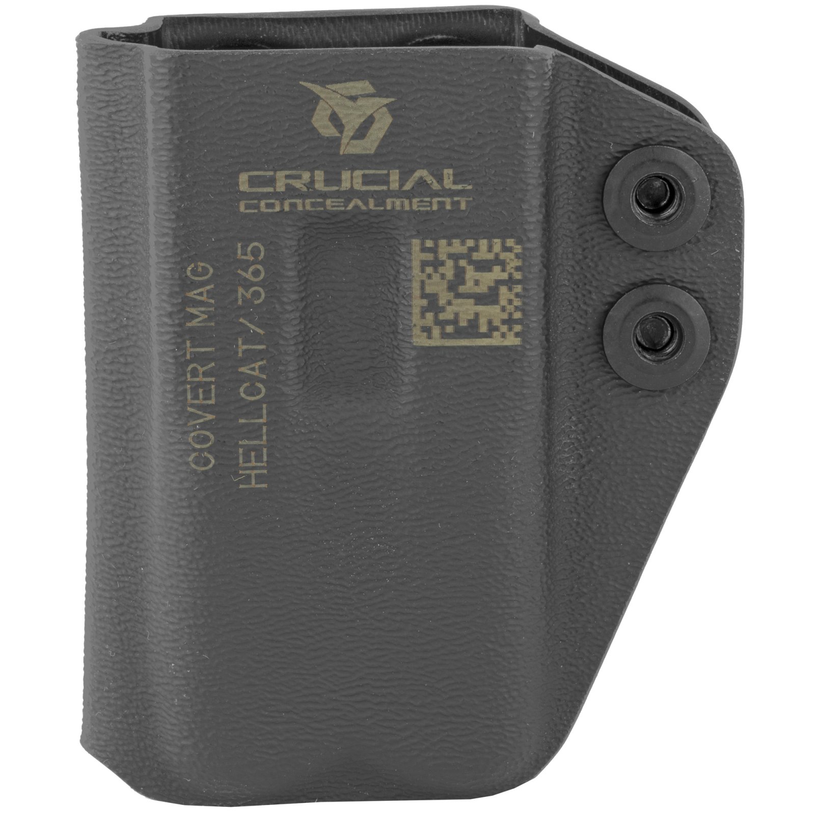 Buy Crucial Concealment 1039 Covert Mag Pouch, IWB, Ambidextrous, Kydex, Black online