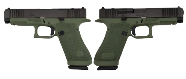 GLOCK 17 Gen6 ORS 9mm OD Green 4.49 In 17-Round 3-Mag - Glock - 9mm