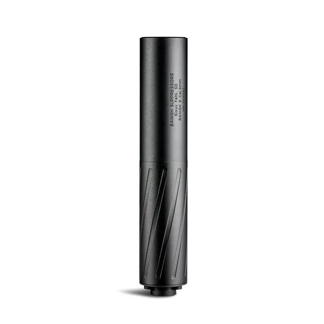 Banish 100000111369 Banish 9 9mm Black Cerakote NFA - Silencer
