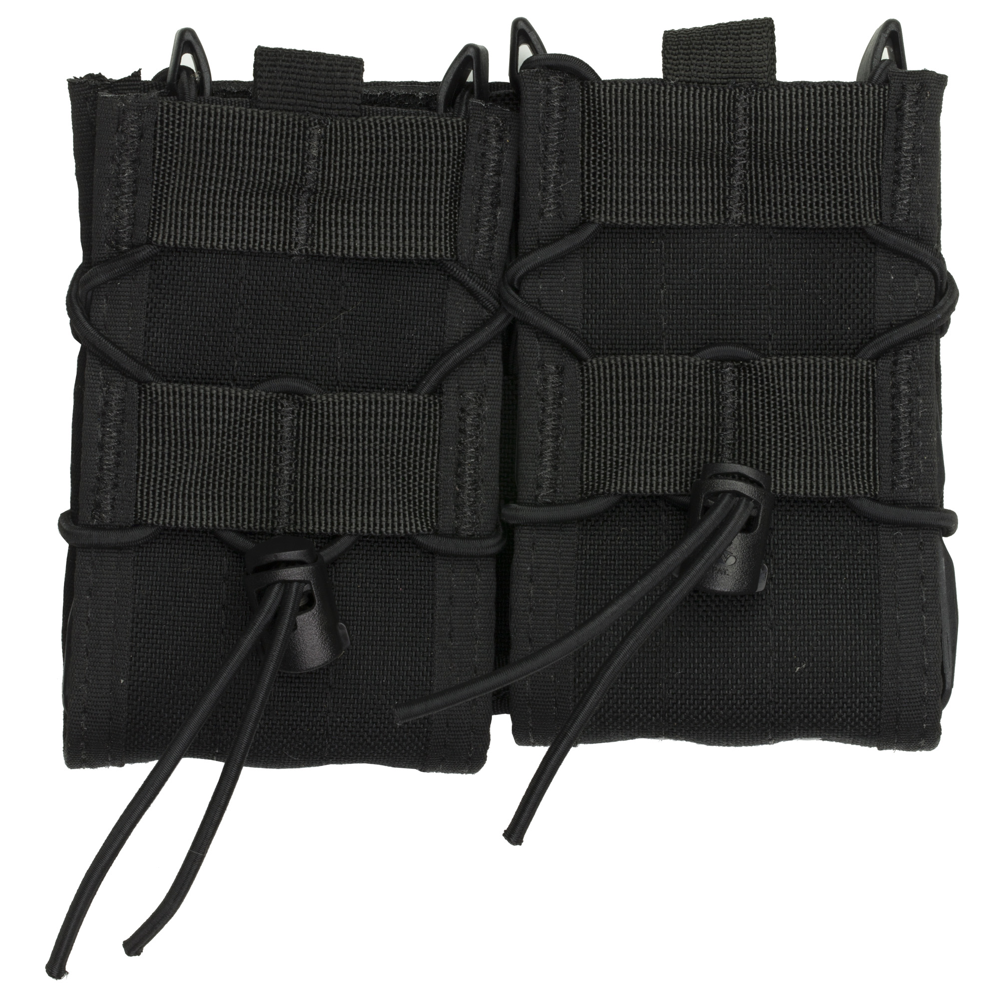 High Speed Gear 11TA02BK Double Rifle TACO Pouch, Molle, Kydex/Nylon, Black - High Standard