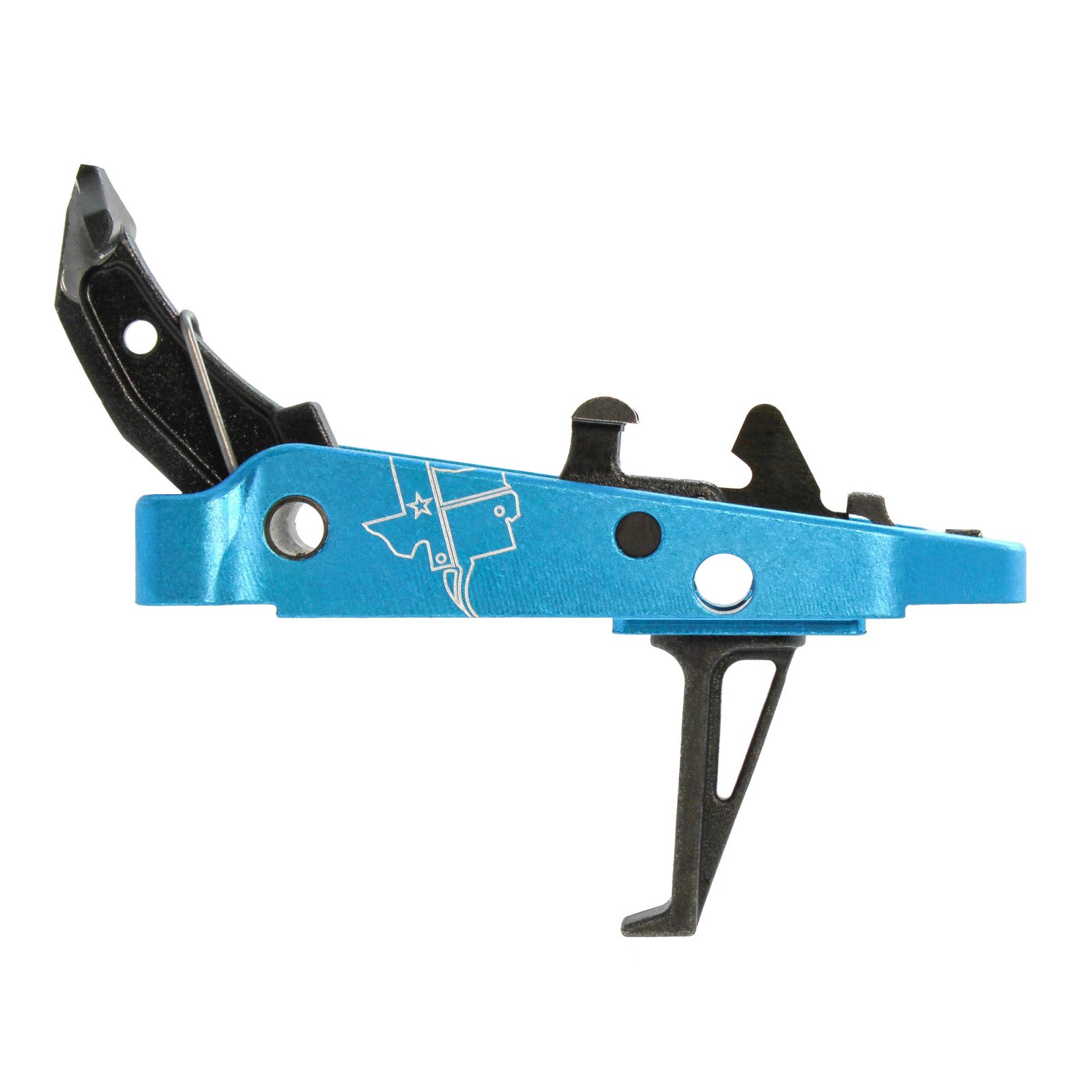 CMC Triggers 47403 Drop-In Trigger 2.0 Single-Stage 2.5 lbs Black/Blue - CMC Triggers