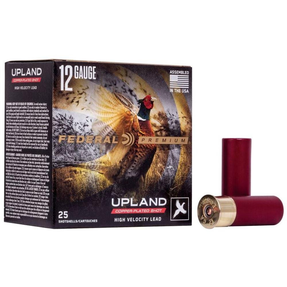 Federal P1386 Premium Wing-Shok High Velocity 12 Gauge 2.75" 1 3/8 oz 1500 fps 6 Shot 25 Bx/10 Cs Shotgun Ammo - Federal Premium Ammunition - 12 gauge