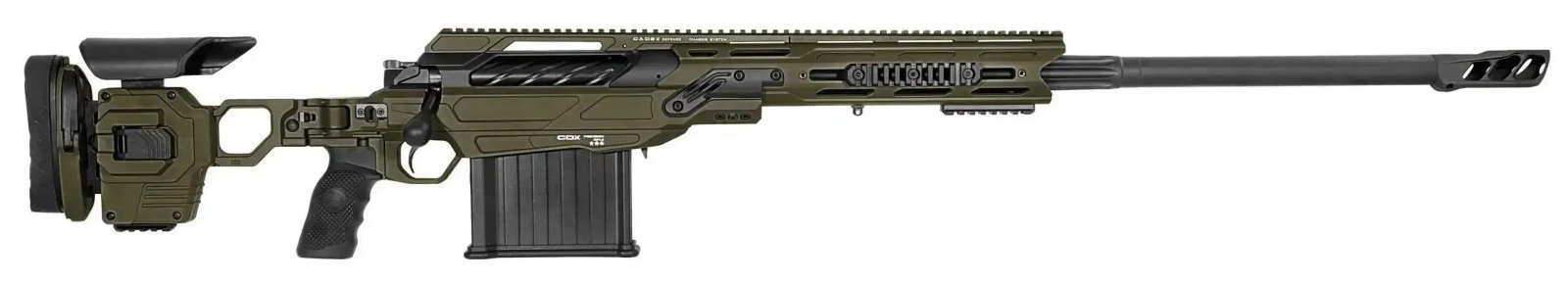 Cadex CDX 50 Tremor 50BMG 5Rd ODG Black Precision Rifle - Cadex Defence - 50 BMG