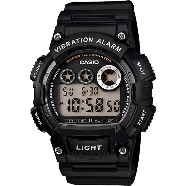 Casio Classic Digital Watch Vibration Alarm Super Bright Backlight